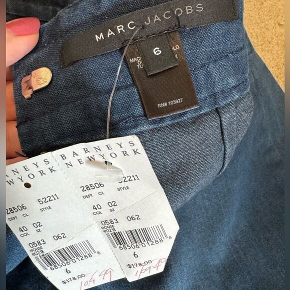 NWT Marc Jacobs Embroidered Jean Maxi Skirt - Picture 11 of 12